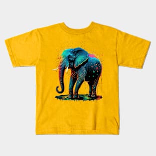 Elephant - Splosion Series Kids T-Shirt